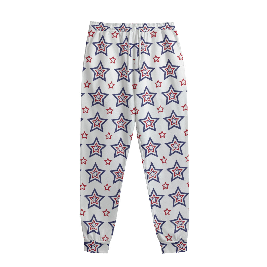 4th of July USA Star Pattern Print Sweatpants
