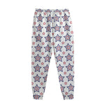 4th of July USA Star Pattern Print Sweatpants