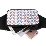 4th of July USA Star Pattern Print Waist Bag