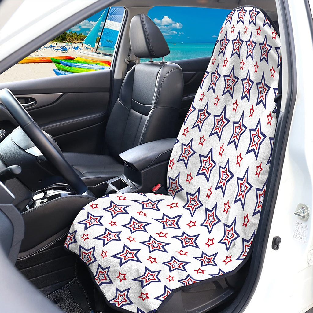 4th of July USA Star Pattern Print Waterproof Car Seat Cover