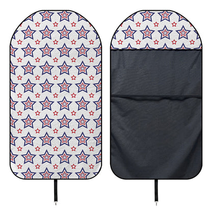 4th of July USA Star Pattern Print Waterproof Car Seat Cover