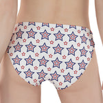 4th of July USA Star Pattern Print Women's Panties