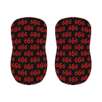 666 Satan Pattern Print Bar Stool Covers
