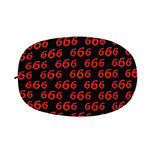 666 Satan Pattern Print Car Side Mirror Covers