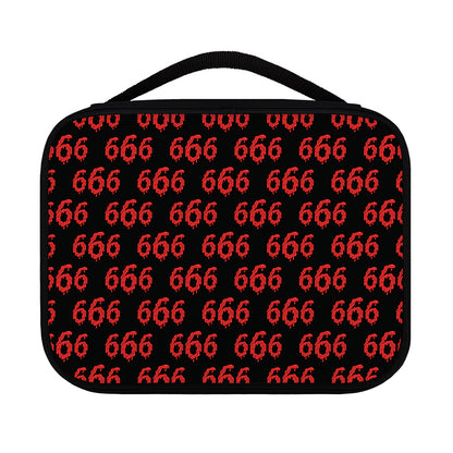 666 Satan Pattern Print Classic Bible Case