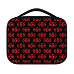 666 Satan Pattern Print Classic Bible Case