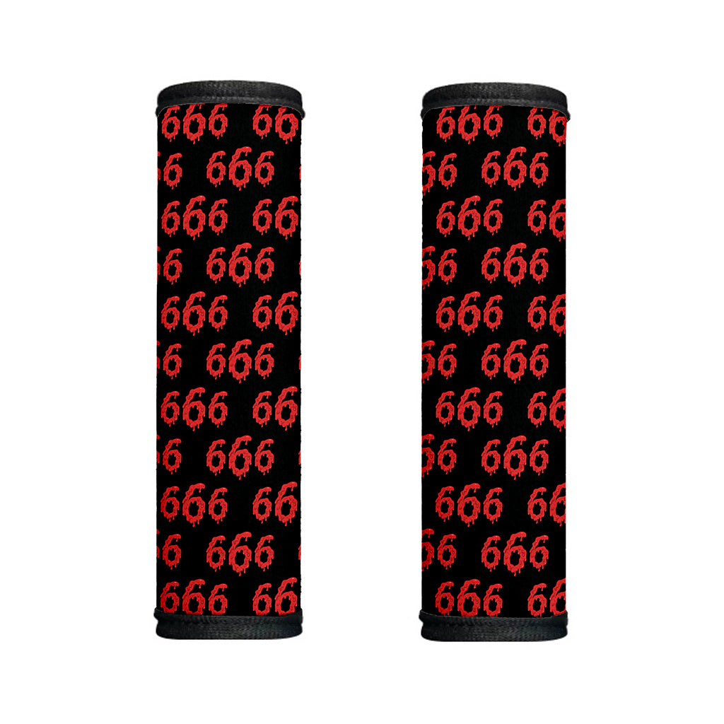 666 Satan Pattern Print Handle Covers