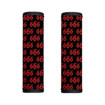 666 Satan Pattern Print Handle Covers