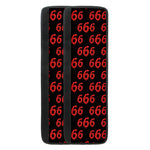 666 Satan Pattern Print Refrigerator Handle Covers