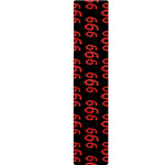 666 Satan Pattern Print Table Runner