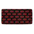 666 Satan Pattern Print Towel