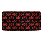 666 Satan Pattern Print Towel