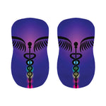 7 Chakras Caduceus Print Bar Stool Covers