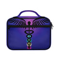 7 Chakras Caduceus Print Briefcase Bible Bag