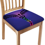 7 Chakras Caduceus Print Chair Cushion Cover