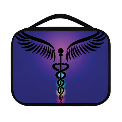 7 Chakras Caduceus Print Classic Bible Case