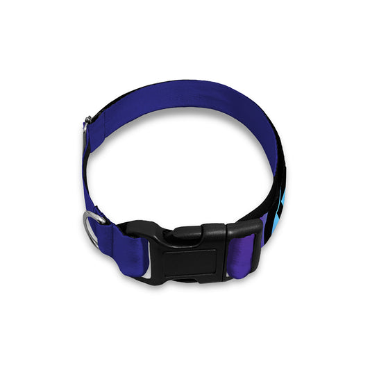 7 Chakras Caduceus Print Dog Collar