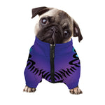 7 Chakras Caduceus Print Dog Zip Up Jacket