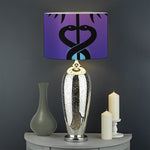 7 Chakras Caduceus Print Drum Lamp Shade