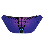 7 Chakras Caduceus Print Fanny Pack