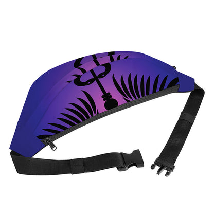7 Chakras Caduceus Print Fanny Pack