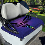 7 Chakras Caduceus Print Golf Cart Seat Cover