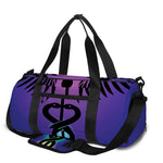7 Chakras Caduceus Print Gym Bag