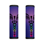 7 Chakras Caduceus Print Handle Covers