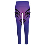 7 Chakras Caduceus Print High-Waisted Pocket Leggings