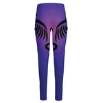 7 Chakras Caduceus Print High-Waisted Pocket Leggings