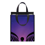 7 Chakras Caduceus Print Insulated Lunch Tote