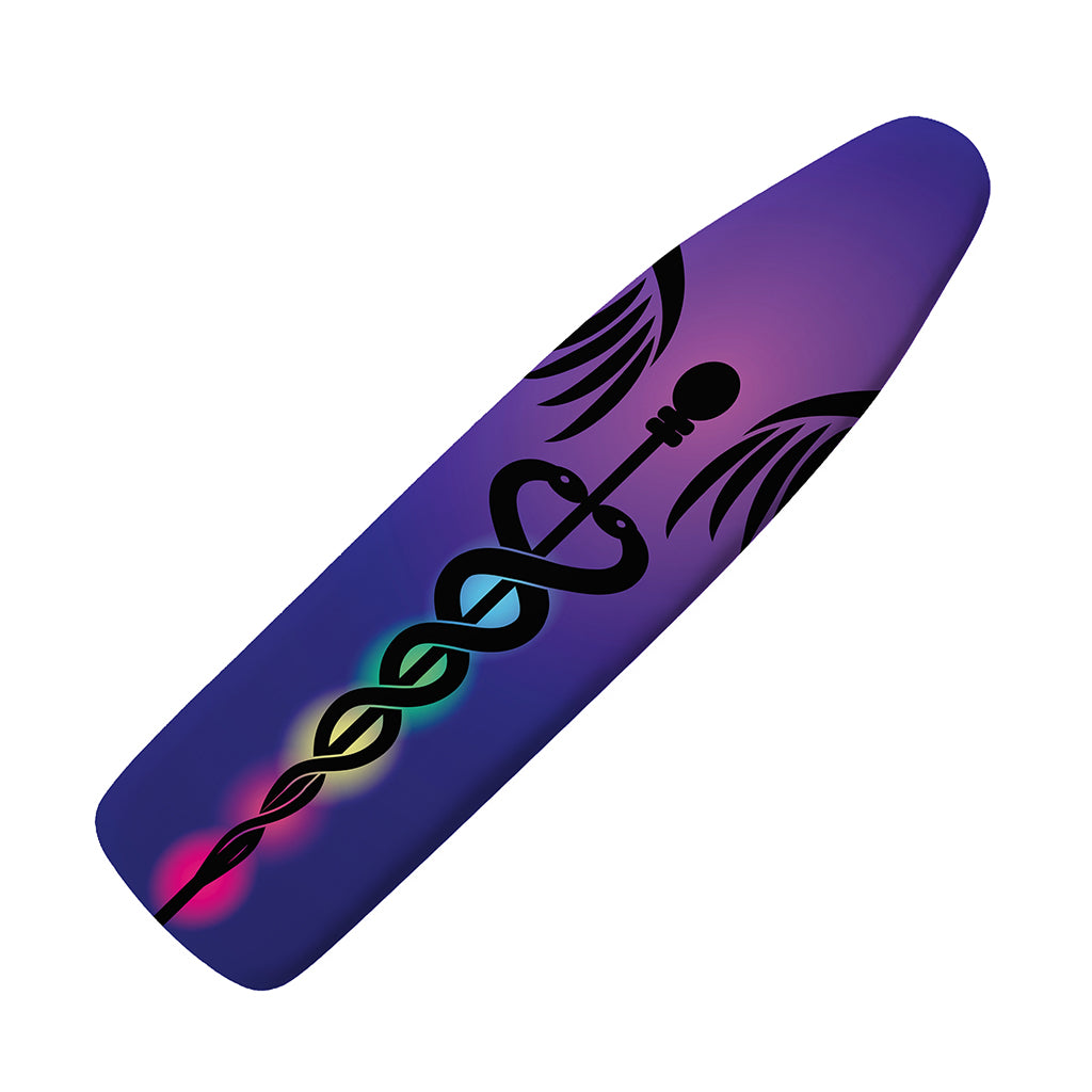 7 Chakras Caduceus Print Ironing Board Cover