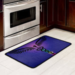 7 Chakras Caduceus Print Kitchen Mat