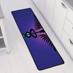7 Chakras Caduceus Print Long Kitchen Mat