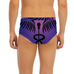 7 Chakras Caduceus Print Men's Briefs