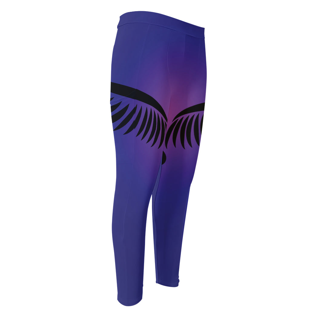 7 Chakras Caduceus Print Men's Compression Pants