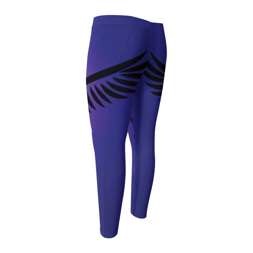 7 Chakras Caduceus Print Men's Compression Pants