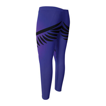 7 Chakras Caduceus Print Men's Compression Pants