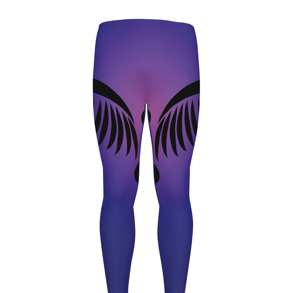 7 Chakras Caduceus Print Men's leggings