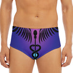 7 Chakras Caduceus Print Men's Triangle Swim Briefs