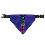 7 Chakras Caduceus Print Over The Collar Dog Bandana