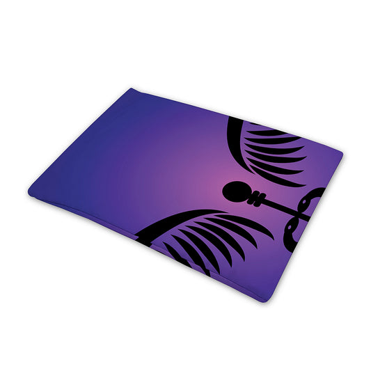 7 Chakras Caduceus Print Pet Cooling Mat Cover
