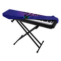 7 Chakras Caduceus Print Piano Keyboard Cover