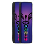 7 Chakras Caduceus Print Refrigerator Handle Covers