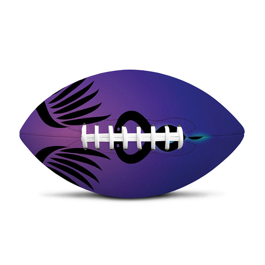 7 Chakras Caduceus Print Rugby Ball