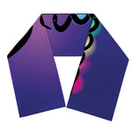 7 Chakras Caduceus Print Scarf