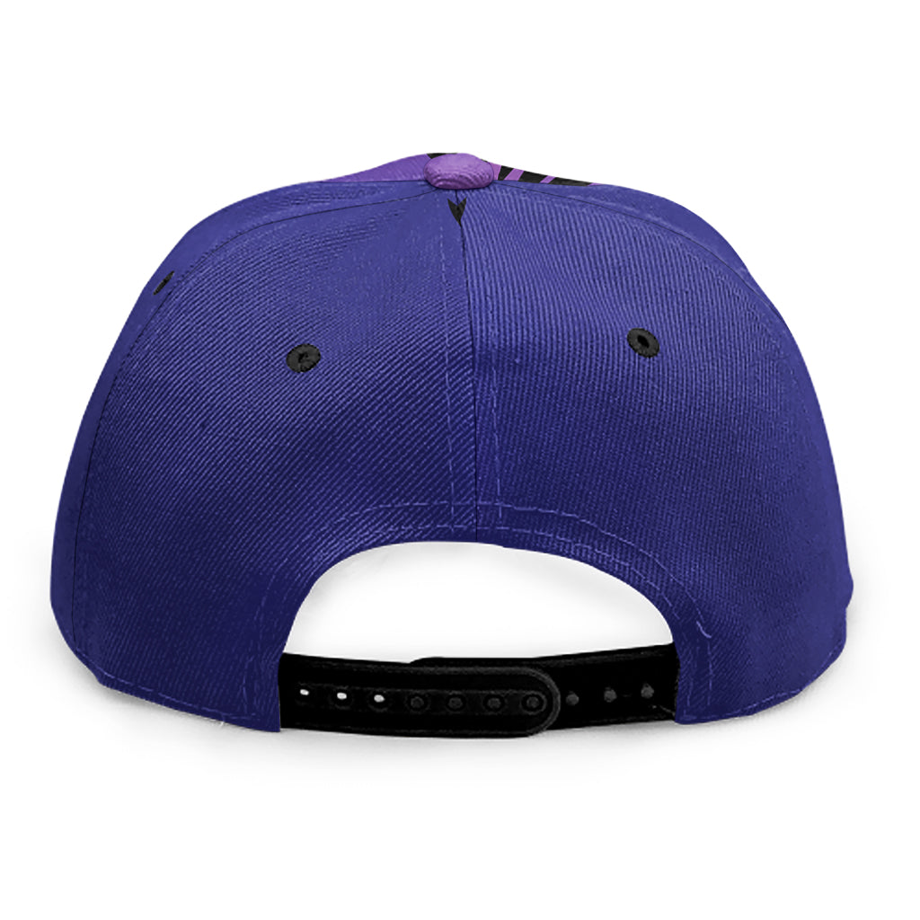 7 Chakras Caduceus Print Snapback Cap