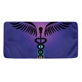 7 Chakras Caduceus Print Towel
