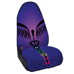 7 Chakras Caduceus Print Waterproof Car Seat Cover