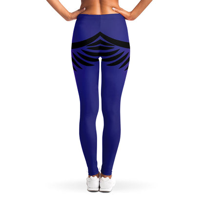 7 Chakras Caduceus Print Women's Leggings
